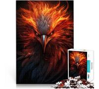 Puzzle 1000 pièces pour Adultes Oiseau Phénix Mystique Jouets de Divertissement Familial Car C'est Un pour Toute la Famille 75x50cm