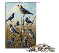 Puzzle 1000 pièces pour Adultes Oiseaux de Retour Jeu éducatif défi Jouet Illustration Cadeau 1000 pièces (75 x 50 cm)