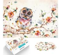Puzzle 1000 pièces pour Adultes Ouais, Mignon est Mon deuxième prénom Impossible Décoration Murale, Cadeaux Uniques pour Anniversaire et Noël 75x50cm