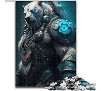 Puzzle 1000 pièces pour Adultes Ours du Silence, Jeu interactif Familial, Casse-tête, Jouet éducatif, Taille 26x38cm