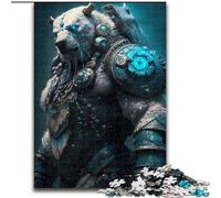 Puzzle 1000 pièces pour Adultes Ours du Silence Puzzles en Bois Loisirs créatifs en Famille, Parfaits pour Les Anniversaires et Les Vacances Taille 50x75cm