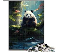Puzzle 1000 pièces pour Adultes Panda Jigsaw DIY Décoration, Défi cérébral, pour Adulte, Famille, Cadeau de Vacances (Taille : 50x75cm)