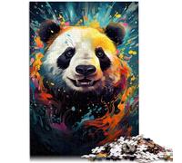 Puzzle 1000 pièces pour Adultes Panda sous-Marin Jeu éducatif Jouet de défi 26x38cm Anniversaire Unique et Cadeaux pour Les 14 Ans