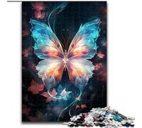 Puzzle 1000 pièces pour Adultes Papillon Forme Un Autre Univers Puzzle en Carton, Jeu interactif Familial, Cadeau Casse-tête, Jouet éducatif 1000 pièces(26x38cm)