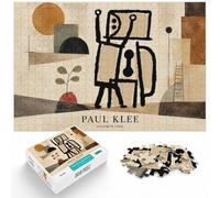 Puzzle 1000 pièces pour Adultes, Paul Klee Locksmith 1940 | Pour les jours libres de décembre : ce puzzle 1000 pièces adulte transforme les fêtes en une pause puzzle calme.