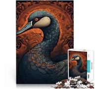 Puzzle 1000 pièces pour Adultes Pays des fées des cygnes Jouets de Jeu pour Cadeau Familial Améliorer la mémoire 52x38cm
