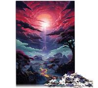 Puzzle 1000 pièces pour Adultes Paysage Charmant Jeu Pratique 26 x 38 cm Collection d'artistes Beaux-Arts pour Adolescents à partir de 14 Ans