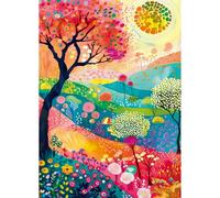 Puzzle 1000 pièces pour Adultes - Paysage d'automne - 38 x 52 cm