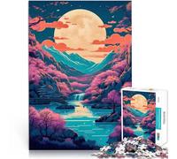 Puzzle 1000 pièces pour Adultes Paysage Fantastique 56 Jouet éducatif intellectuel décompressant Idées Cadeaux 52x38cm