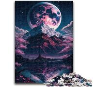 Puzzle 1000 pièces pour Adultes, Paysage Japonais, néon, activités familiales stimulantes, Jouets à Faire soi-même, décoration Murale, Cadeaux, 50x75cm