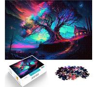Puzzle 1000 pièces pour Adultes Paysage Magique 06 Jouets éducatifs d'apprentissage Chaque pièce est Unique - Jeu Familial Stimulant et Amusant 75x50cm