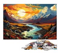 Puzzle 1000 pièces pour Adultes Paysage Magnifique et Merveilleux Puzzle Impossible pour Adolescents de 14 Ans et Plus 1000 pièces (75 x 50 cm)