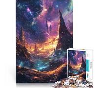 Puzzle 1000 pièces pour Adultes Paysage Naturel de la Galaxie Cosmique Casse-tête Chaque pièce est Unique - Jeu Familial Stimulant et Amusant 50x70cm