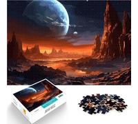 Puzzle 1000 pièces pour Adultes Paysage Spatial Jouets de Jeu pour Cadeau Familial Chaque pièce est Unique - Jeu Familial Stimulant et Amusant 75x50cm
