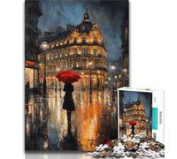 Puzzle 1000 pièces pour Adultes, Peinture à l'huile de Paris, Puzzles pour Adolescents, Jeux éducatifs, Jouets à Faire soi-même, Superbes Cadeaux et Jouets (Taille 38x26cm)