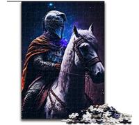 Puzzle 1000 pièces pour Adultes, Peinture Chevalier sacré, Puzzle en Carton pour Adultes, Taille 26x38cm, Casse-tête Haute difficulté pour Adolescents
