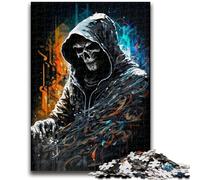 Puzzle 1000 pièces pour Adultes, Peinture de la Faucheuse, Jeux éducatifs, décoration de la Maison, Jeu éducatif pour Anniversaire, Noël, 26x38cm