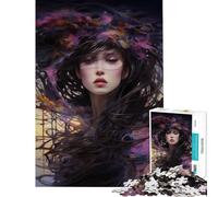 Puzzle 1000 pièces pour Adultes Peladira Le Maître des Ombres Puzzle 1000 pièces Décoration intérieure Jouet Cadeau Unique pour Un Anniversaire ou Noël (50x75cm)