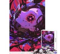 Puzzle 1000 pièces pour Adultes Personnage d'anime avec Un œil géant Décoration intérieure Idée Cadeau Jeu Familial Amusant et Anti-Stress Dimensions 38x52cm