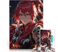 Puzzle 1000 pièces pour Adultes Personnage féminin d'anime Entraînez Votre Cerveau et Vos Mains Jeu de défi Unique 52x38cm