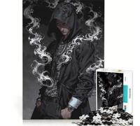 Puzzle 1000 pièces pour Adultes Phantom Whispers︰ Le Héraut Masqué Jeu Impossible Défi à Terminer Idéal comme Cadeau 50x75cm