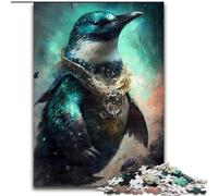 Puzzle 1000 pièces pour Adultes Pingouin en Carton, idéal pour la décoration de la Maison et du Bureau, Cadeau Parfait pour Un Anniversaire 1000 pièces(26x38cm)