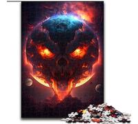 Puzzle 1000 pièces pour Adultes Planète du Diable Puzzle en Carton, Interaction familiale et défi cérébral, Défi d'activité familiale 1000 pièces(26x38cm)