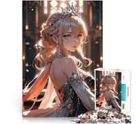 Puzzle 1000 pièces pour Adultes Portrait de Princesse animée Jouet éducatif intellectuel décompressant Super Cadeau 50x70cm