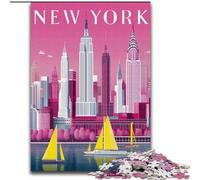 Puzzle 1000 pièces pour Adultes, Poster du Monde, Difficile à réaliser, mais Amusant et Humoristique, Cadeau d'anniversaire, décoration Murale 26x38cm