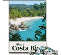 Puzzle 1000 pièces pour Adultes, pour Visiter Le Costa Rica, idéal pour Toute la Famille (75x100cm)