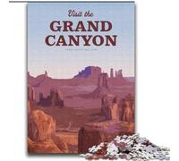 Puzzle 1000 pièces pour Adultes, pour Visiter Le Grand Canyon, idéal pour Toute la Famille (75x100cm)