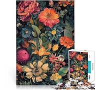 Puzzle 1000 pièces pour Adultes Prairie de Fleurs Défi Difficile pour soulager Le Stress Car C'est Un pour Toute la Famille 75x50cm