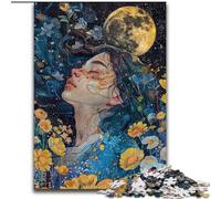 Puzzle 1000 pièces pour Adultes Pretty Woman, Chaque pièce est Unique - Jeu Familial Stimulant pour Les 14 Ans (Taille 50x75cm)