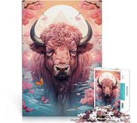 Puzzle 1000 pièces pour Adultes Prince des Prairies Jeu Familial Anti-Stress Défi Difficile Cadeaux du Père Noël Secret 38x26cm