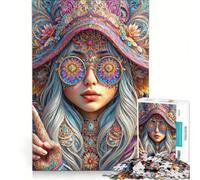 Puzzle 1000 pièces pour Adultes Princesse GNOME, Jeu Impossible, défi à relever, idéal comme Cadeau 38x52cm