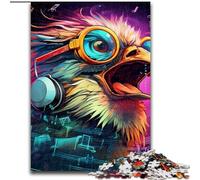 Puzzle 1000 pièces pour Adultes, Puzzle Animal Moineau, Jeu interactif Familial, défi cérébral (Taille : 50x75cm)