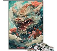 Puzzle 1000 pièces pour Adultes, Puzzle Animalier coloré en Carton, Jeu Familial interactif, décoration d'intérieur DIY, défi cérébral, Cadeau 1000 pièces(26x38cm)