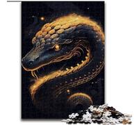 Puzzle 1000 pièces pour Adultes, Puzzle Animaux Serpents en Carton, Jeu Familial interactif, décoration d'intérieur DIY, Casse-tête Stimulant, Cadeau 1000 pièces(26x38cm)