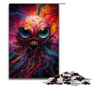 Puzzle 1000 pièces pour Adultes Puzzle araignée psychédélique coloré - Jeu Stimulant Une œuvre d'art adaptée aux Adolescents de 14 Ans et Plus 1000 pièces (75 x 50 cm)