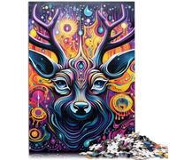 Puzzle 1000 pièces pour Adultes Puzzle Art Moose Games Toys pour Toute la Famille 10,27 po x 14,96 po pour Les 14 Ans