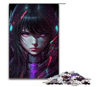 Puzzle 1000 pièces pour Adultes Puzzle Assassin féminin Jeu Stimulant Une œuvre d'art Convient aux Adolescents de 14 Ans et Plus 75 x 50 cm