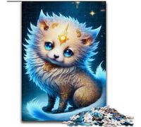 Puzzle 1000 pièces pour Adultes, Puzzle bébé Dragon Mignon en Carton, Interaction familiale et défi cérébral, défi d'activité familiale 1000 pièces(26x38cm)