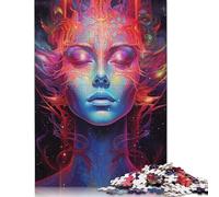 Puzzle 1000 pièces pour Adultes, Puzzle carré Elven Ascent pour Adultes et Puzzles en Bois, décoration d'intérieur, Cadeaux de Vacances, 1000 pièces (75 x 50 cm)