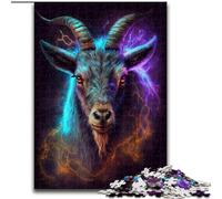 Puzzle 1000 pièces pour Adultes Puzzle Cochon d'Inde Lightning en Carton, pour Les Anniversaires, Les Vacances et la décoration intérieure 1000 pièces(26x38cm)