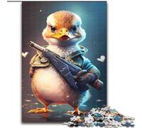 Puzzle 1000 pièces pour Adultes, Puzzle en Bois Captain Baby Duck, Interaction familiale et défi cérébral, défi d'activité familiale 1000 pièces(50x75cm)