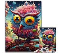 Puzzle 1000 pièces pour Adultes, Puzzle en Bois coloré, Motif Oiseaux, idéal pour décorer et stimuler Le Cerveau, 50x75cm / 19,68x29,52 Pouces