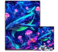 Puzzle 1000 pièces pour Adultes, Puzzle en Carton psychédélique, Jeu éducatif, Jouet pour Adolescents, 26x38cm