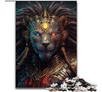Puzzle 1000 pièces pour Adultes Puzzle en Carton représentant Le Futur Lion pour Les Anniversaires, Les fêtes et la décoration intérieure 1000 pièces(26x38cm)