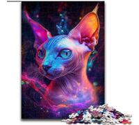 Puzzle 1000 pièces pour Adultes, Puzzle Galaxy Hippo en Bois, idéal pour Les Anniversaires et Les fêtes(50x75cm)