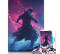 Puzzle 1000 pièces pour Adultes, Puzzle Galaxy Ninja Warrior pour Adultes, Jeu Familial Anti-Stress, défi Difficile, adapté aux Couples (Taille 38x26cm)